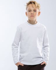 Лонгслів для хлопчика Уго NEWGEN, Білий, 146