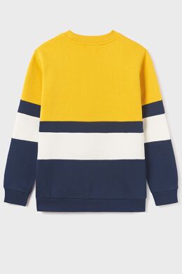 Пуловер для мальчика Mayoral, Жёлтый, 140