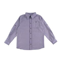 Рубашка, Фиолетовый, 140