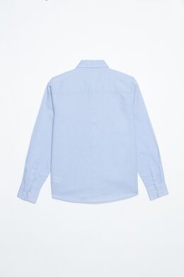 Рубашка, Голубой, 164