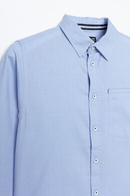 Рубашка, Голубой, 158