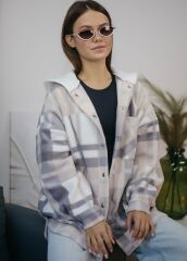 Сорочка флісова для дівчинки MADLEN, Кольоровий, 146