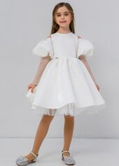 Сукня святкова для дівчинки Мерелін SUZIE, Молочний, 110