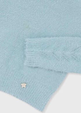 Свитер для девочки Mayoral, Голубой, 122