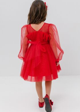 Сукня святкова для дівчинки Ліліан SUZIE, Червоний, 110