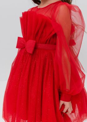 Сукня святкова для дівчинки Ліліан SUZIE, Червоний, 110