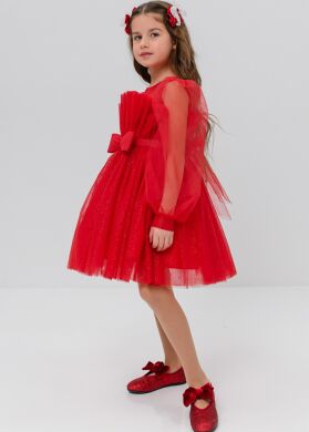 Сукня святкова для дівчинки Ліліан SUZIE, Червоний, 110