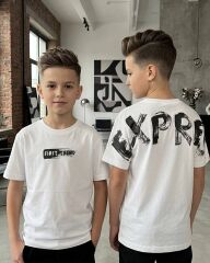 Футболка для хлопчика First Kids, Туреччина, Білий, 134