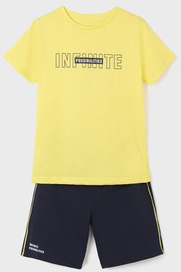 Комплект:шорти,футболка Mayoral, Жовтий, 166