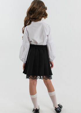 Школьная юбка для девочки Сесили SUZIE, Черный, 140