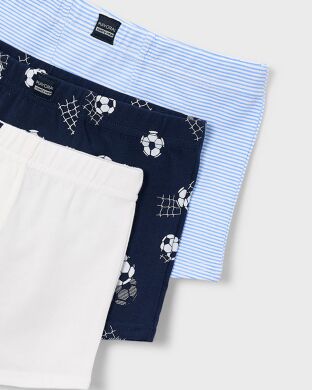 Спідня білизна 3 шт. для хлопчика Mayoral, Іспанія, Синій, 104