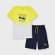 Комплект: шорты, футболка для мальчика Mayoral, Жёлтый, 140