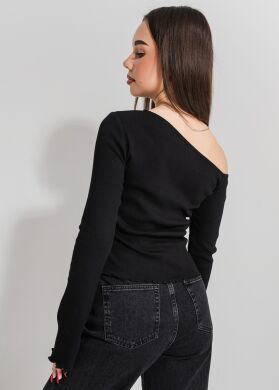 Лонгслів для дівчинки Авірія SUZIE, Чрний, 164