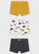 Труси 3 шт. для хлопчика Mayoral, Гірчичний, 116
