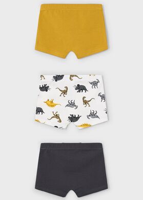 Труси 3 шт. для хлопчика Mayoral, Гірчичний, 116