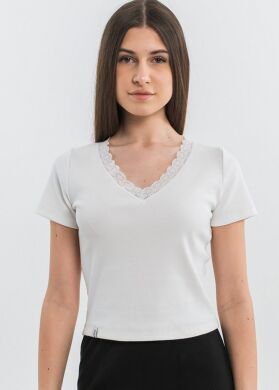 Футболка для девочки Сатия SUZIE, Молочний, 146
