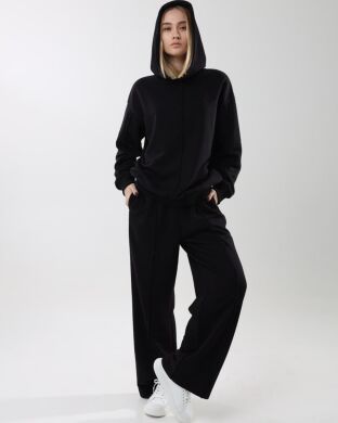 Костюм спортивний для дівчинки Хенк NEWGEN, Чорний, 146