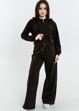 Костюм спортивний для дівчинки Мілоу SUZIE, Шоколадний, 158