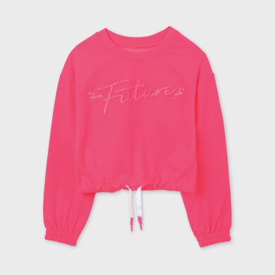 Пуловер для девочки Mayoral, Розовый, 140