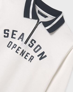 Пуловер для хлопчика Mayoral, Молочний, 160