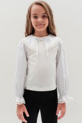 Блузка для дівчинки Сінді SUZIE, Молочний, 116