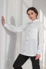 Рубашка для девочки Джорджет SUZIE, Белый, 134