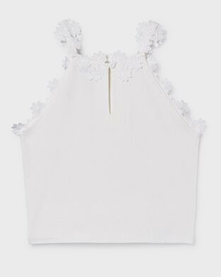 Топ для дівчинки Mayoral, Іспанія, Білий, 128