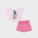 Комплект: шорты, футболка для девочки Mayoral, Розовый, 152