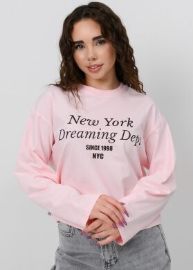 Лонгслів для дівчинки Сільва SUZIE, Рожевий, 146