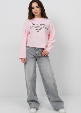 Лонгслів для дівчинки Сільва SUZIE, Рожевий, 146