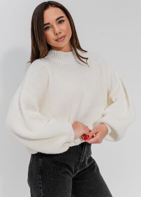 Светр для дівчинки Алара SUZIE, Молочний, 128