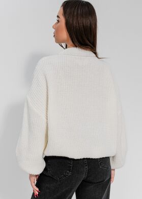 Светр для дівчинки Алара SUZIE, Молочний, 128