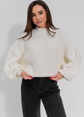 Светр для дівчинки Алара SUZIE, Молочний, 128