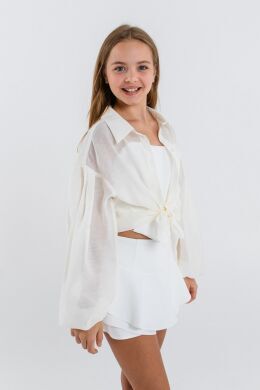 Блузка для девочки Ирис SUZIE, Айворі, 164