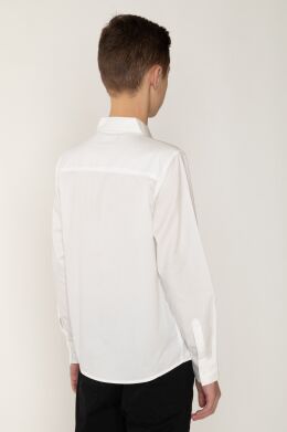 Рубашка, Белый, 164