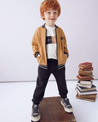 Спортивний костюм 3 од. для хлопчика Mayoral, Жовтий, 128