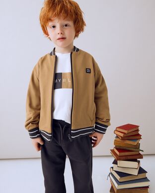 Спортивний костюм 3 од. для хлопчика Mayoral, Жовтий, 128