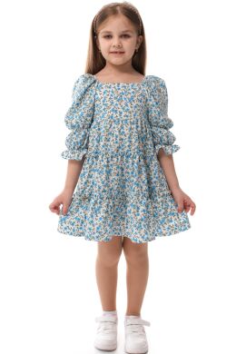 Платье для девочки Адали SUZIE, Голубой, 134