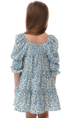 Платье для девочки Адали SUZIE, Голубой, 134