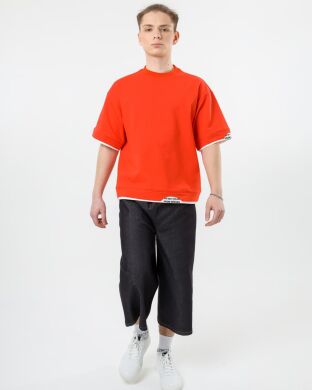 Футболка для хлопчика Стратум NEWGEN, Кораловий, 122