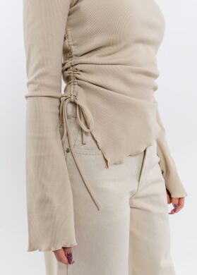 Лонгслів для дівчинки Авірія SUZIE, Бежевий, 152