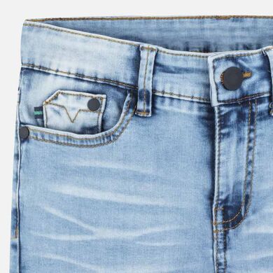 Шорти джинсові, Блакитний, 128