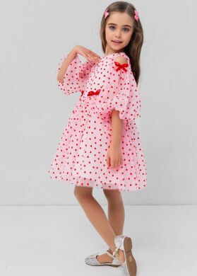 Платье праздничное для девочки Мариана SUZIE, Пудровий, 110