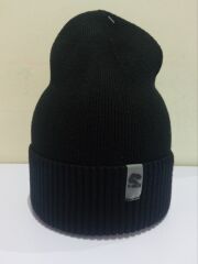 Шапка демісезонна для хлопчика Ісаак ELF-KIDS, Чорний, 52