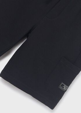 Комплект: шорты, футболка для мальчика Mayoral, Черный, 160