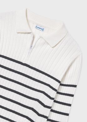 Лонгслів для дівчинки Mayoral, Кремовий, 128