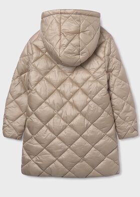 Пальто для дівчинки Mayoral, Бежевий, 128