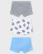 Спідня білизна 3 шт. для хлопчика Mayoral, Іспанія, Блакитний, 92