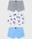 Спідня білизна 3 шт. для хлопчика Mayoral, Іспанія, Блакитний, 92
