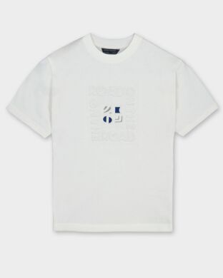 Футболка для мальчика Mayoral, Испания, Молочний, 128